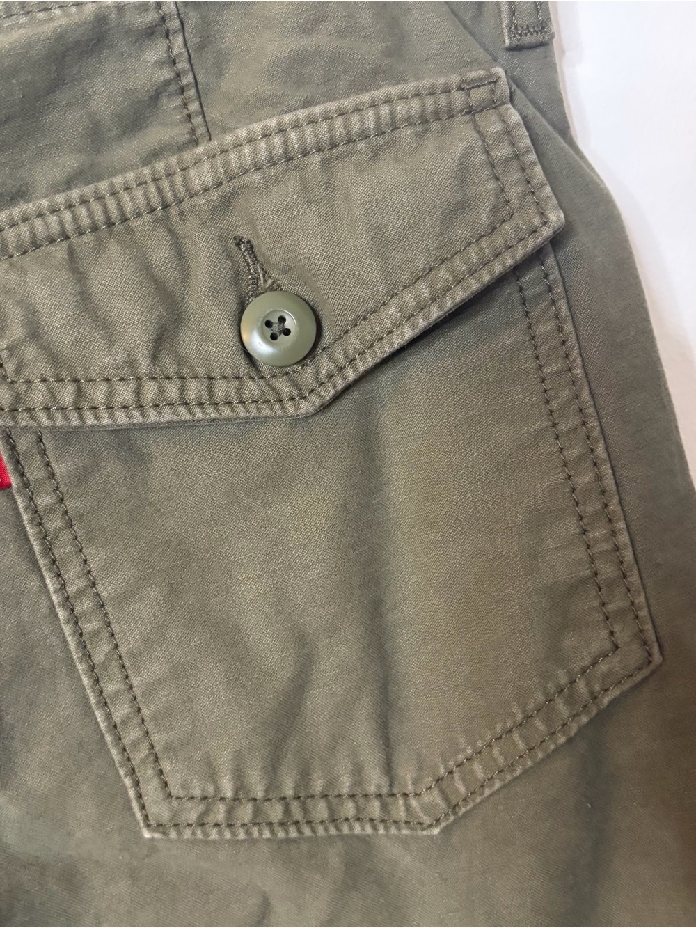 Levi’s Ribcage Straight Green Pants size 26 - Picture 6 of 8